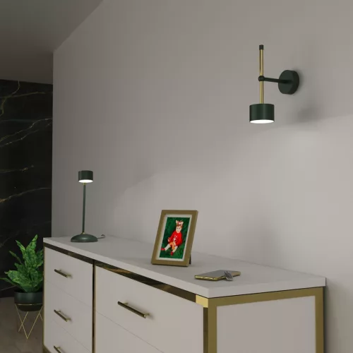 ARENA fali lámpa Green Gold 1xGX53 Milagro