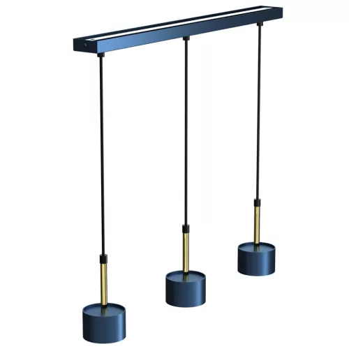 ARENA Blue Gold függesztett mennyezeti lámpa 3xGX53 Milagro Strip