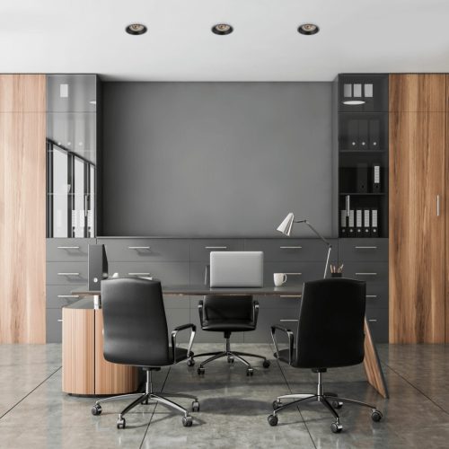 HALOGÉN Süllyesztett mennyezeti lámpatest GU10 Kerek Mozgatható IP20 Fekete Milagro