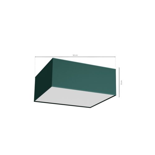 LED mennyezeti lámpa VERDE Green Square 3xE27 50cm Milagro