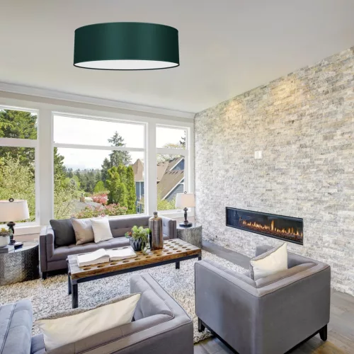 LED mennyezeti lámpa VERDE Green 3xE27 Ø50cm Milagro