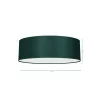 LED mennyezeti lámpa VERDE Green 3xE27 Ø50cm Milagro