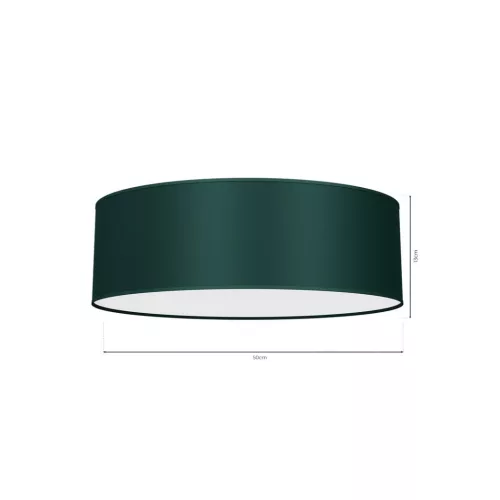 LED mennyezeti lámpa VERDE Green 3xE27 Ø50cm Milagro