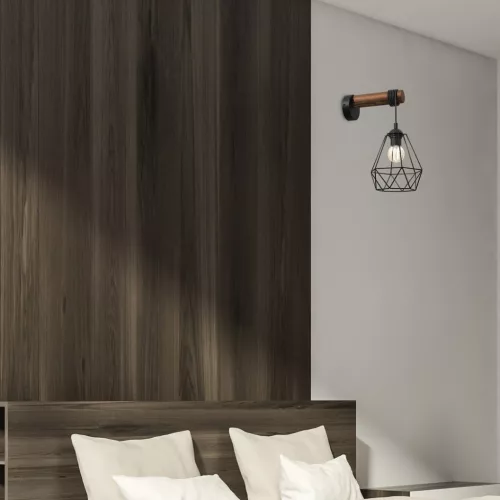 ACERO fali lámpa 1xE27 Milagro