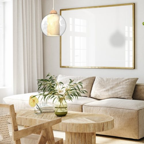 TELA mennyezeti függőlámpa 1xE27 fi20 Milagro