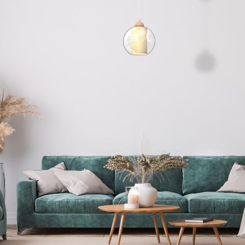 TELA mennyezeti függőlámpa 1xE27 fi20 Milagro