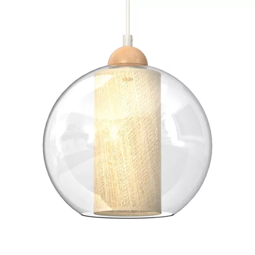 TELA mennyezeti függőlámpa 1xE27 fi25 Milagro