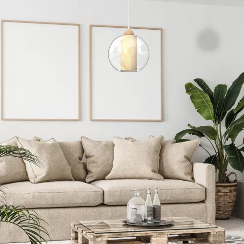 TELA mennyezeti függőlámpa 1xE27 fi25 Milagro