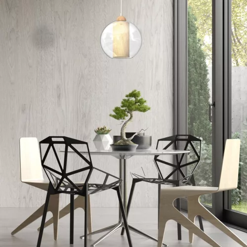 TELA mennyezeti függőlámpa 1xE27 fi25 Milagro