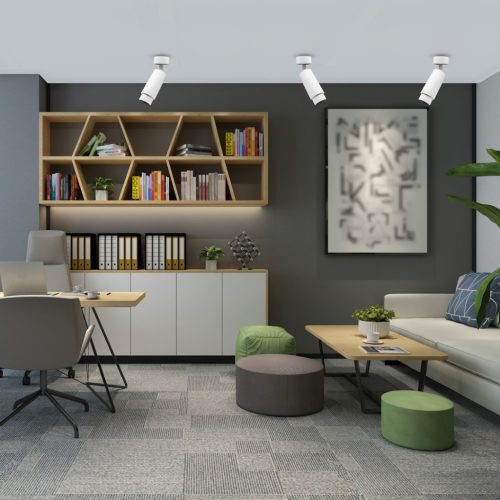 Felületre szerelhető halogén mennyezeti lámpatest MICA Zoom fehér 1xGU10 Spot Milagro