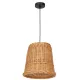 VIMINI 1xE27 barna fonott mennyezeti lámpa Milagro