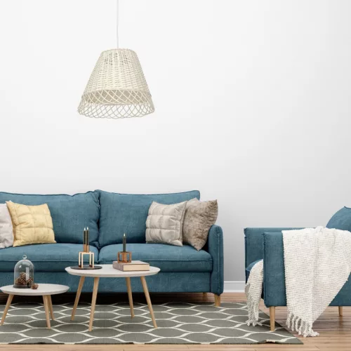 VIMINI 1xE27 fehér Wilkinowa Milagro mennyezeti lámpa