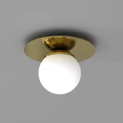 PLATO felületi mennyezeti lámpa 1xE14 kerek 20cm Milagro