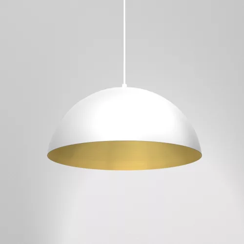 BÉTA mennyezeti függőlámpa White Gold 1xE27 45cm Milagro