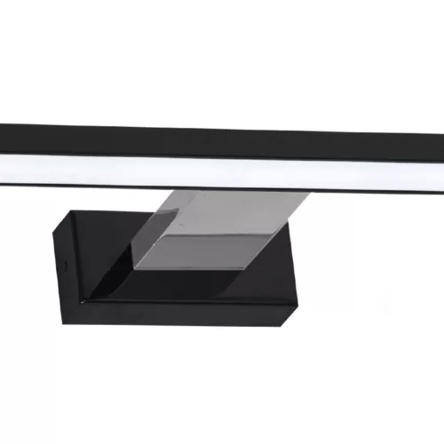 SHINE Fekete króm fali lámpa 60cm 13.8W LED Milagro