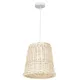 VIMINI fehér 1xE27 fonott Milagro mennyezeti függőlámpa