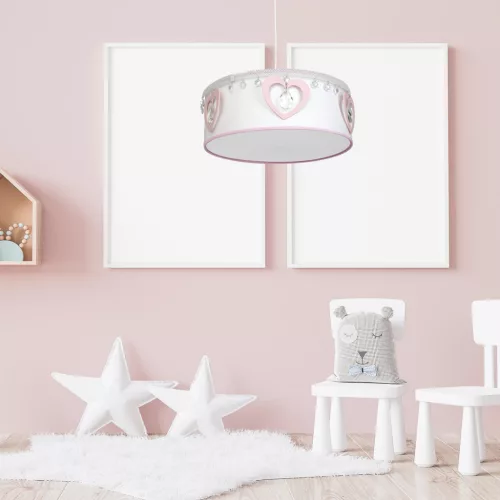 HEART 1xE27 Milagro mennyezeti lámpa