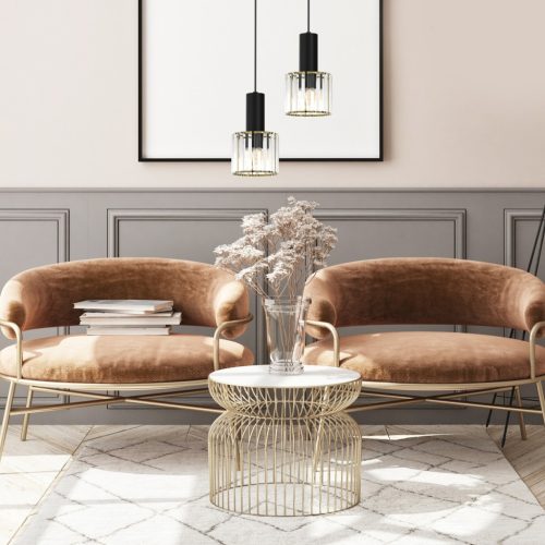 CRISTAL 1xE27 Milagro mennyezeti lámpa