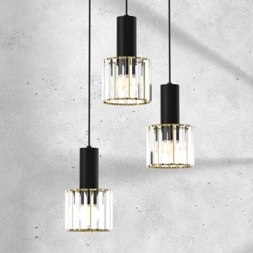 CRISTAL 3xE27 Milagro mennyezeti lámpa