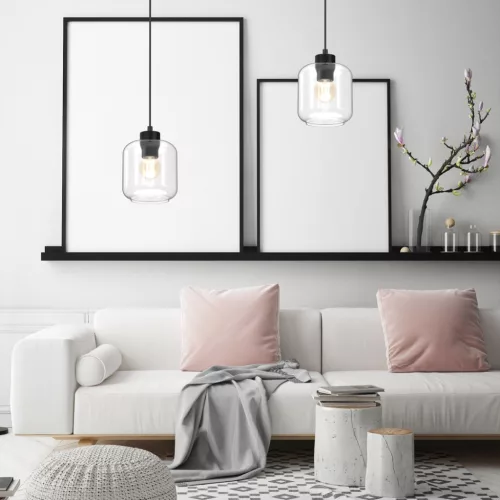 SOMBRA CLEAR mennyezeti függőlámpa 1xE27 Milagro