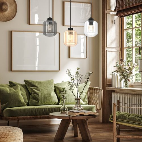 SOMBRA MIX mennyezeti függőlámpa 3xE27 Milagro Strip