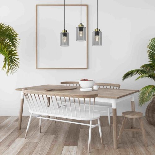 CHIC mennyezeti függőlámpa 3xE27 Milagro Strip