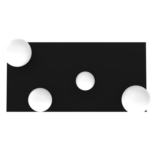 BIBIONE 4xG9 Milagro mennyezeti lámpa