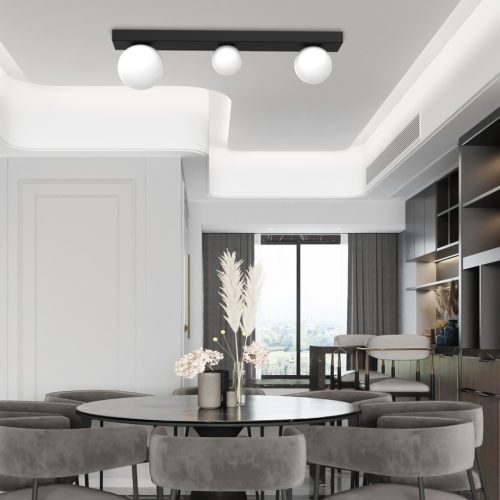 BIBIONE mennyezeti lámpa 3xG9 Milagro csík