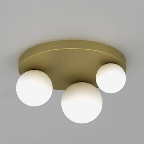 BIBIONE Arany mennyezeti lámpa 3xG9 Milagro