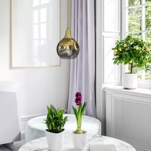 MONTE Arany függőlámpa fi 150 1xE27 Milagro