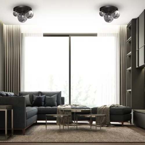 REFLEX mennyezeti lámpa 2xE14 + 1xE27 Milagro