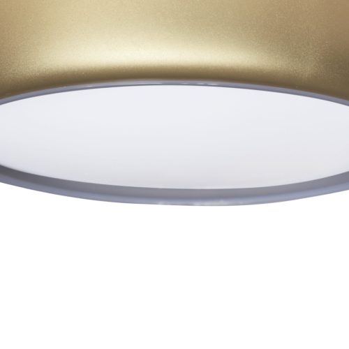 LED felületre szerelhető mennyezeti lámpa Gold Round GEA 36W 39 cm CCT + Milagro távirányító