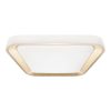 LED mennyezeti lámpa felületre szerelhető Gold Square QUADRO 38W 40 cm CCT + Milagro távirányító