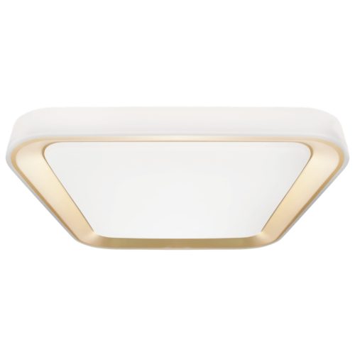 LED mennyezeti lámpa felületre szerelhető Gold Square QUADRO 38W 40 cm CCT + Milagro távirányító