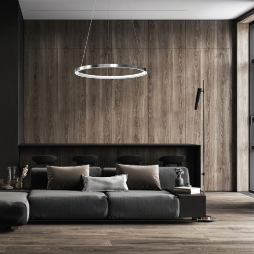 ROTONDA króm 27W LED Milagro mennyezeti lámpa