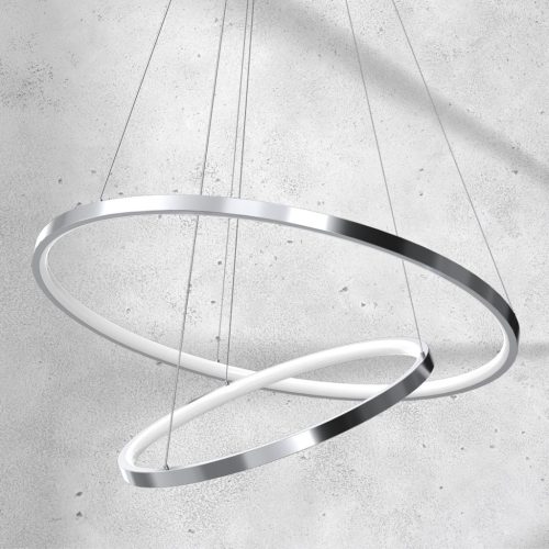 ROTONDA króm 51W LED Milagro mennyezeti lámpa