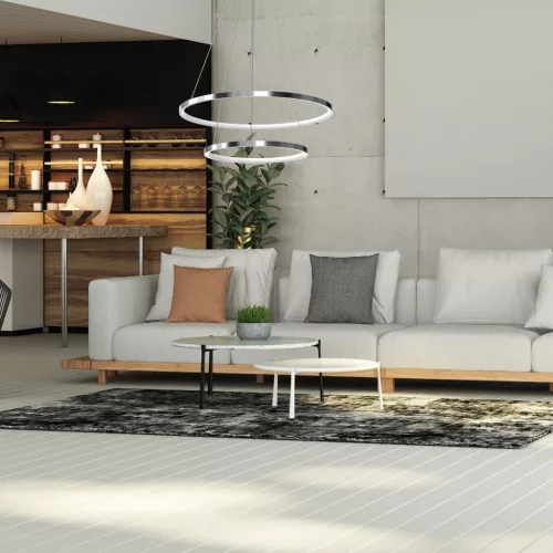 ROTONDA króm 51W LED Milagro mennyezeti lámpa