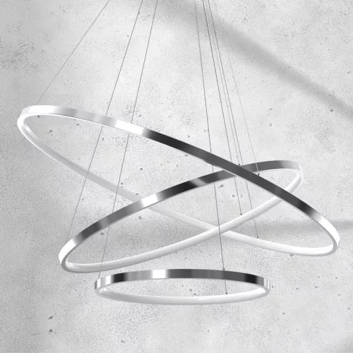 ROTONDA króm 93W LED Milagro mennyezeti lámpa