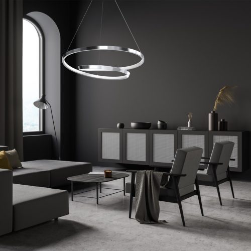 LUCERO króm 48W LED Milagro mennyezeti lámpa