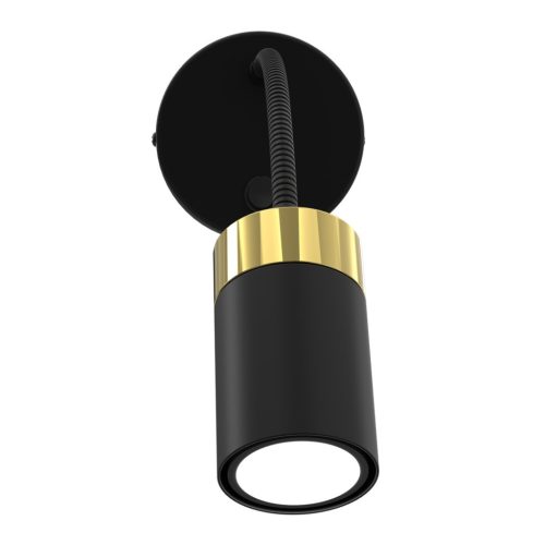 Flex JOKER fali lámpa fekete arany 1xGU10 Milagro