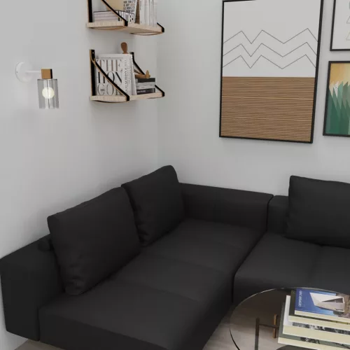 MADERA fali lámpa 1xE27 Milagro