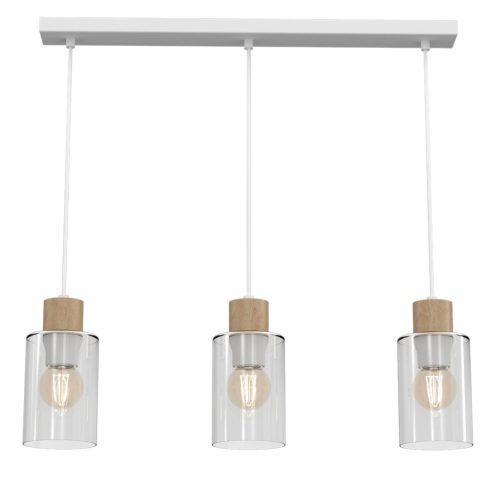 MADERA mennyezeti függőlámpa 3xE27 Milagro Strip