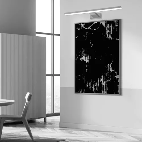 PINTO króm fali lámpa 12W LED 50cm Milagro