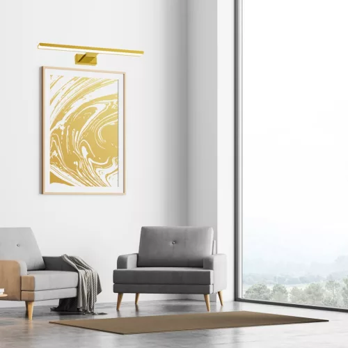 PINTO Gold fali lámpa 12W LED 50cm Milagro