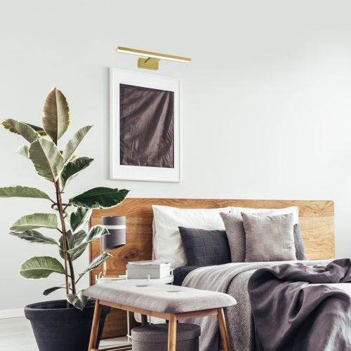 PINTO SATIN Falilámpa Gold 7W LED 30cm Milagro