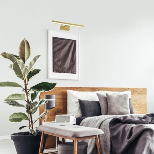 PINTO SATIN Falilámpa Gold 7W LED 30cm Milagro