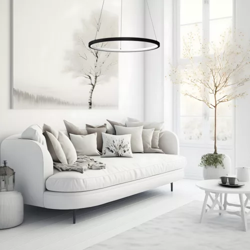 ROTONDA Fekete 27W LED Milagro mennyezeti lámpa