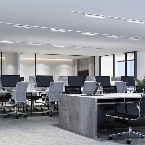 OTIS 1 fázisú sínlámpa, fehér 21W LED Milagro