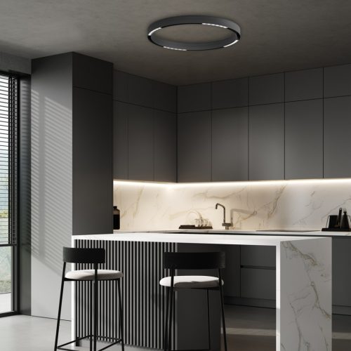 LED sínlámpa ROUND MAGNETIC TRACK 6W 3000K átm. 600mm Milagro