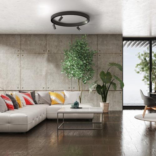 LED sínlámpa ROUND MAGNETIC TRACK 7W 3000K átm. 900mm Milagro